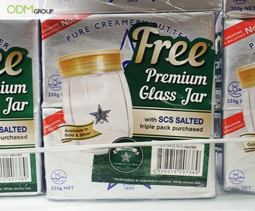 premium glass jar
