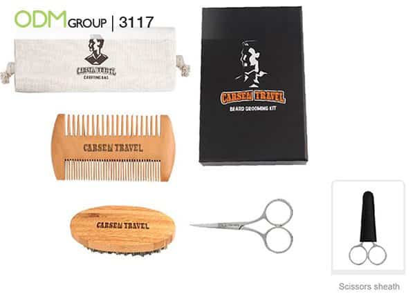 Creative Merchandise Ideas - Beard Grooming Kits