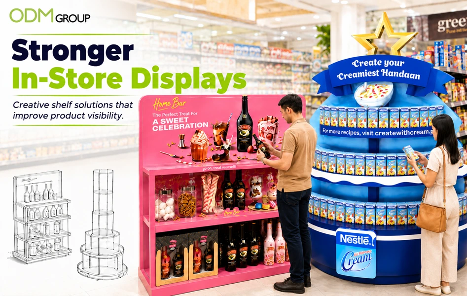 Supermarket Shelf Display