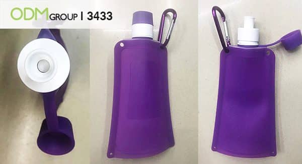 Branded Collapsible Water Bottle