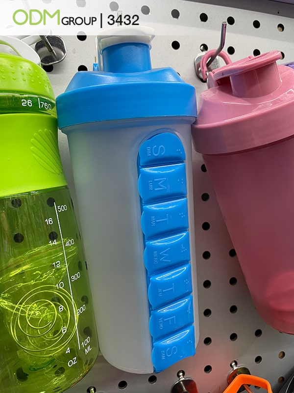 Improve Your Daily Regimen with our Pill Box Water Bottle