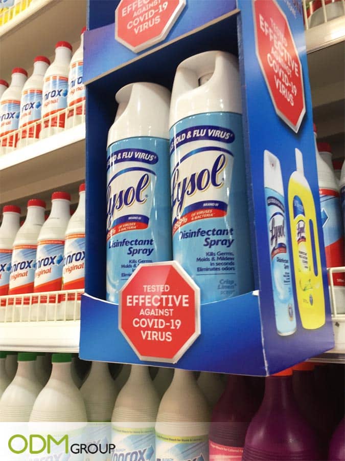 Promotional Shelf Display Mockup Promotional Shelf Display Mockup