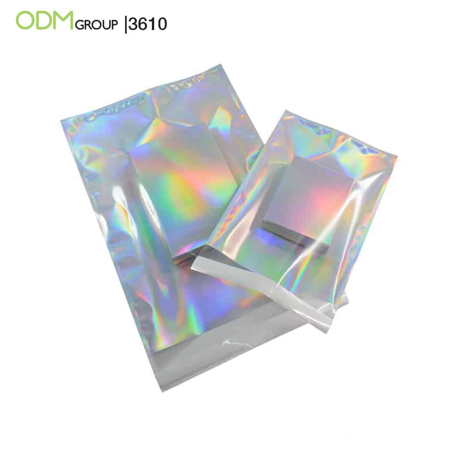 Steal the Show with Holographic Custom Poly Mailers with Logo
