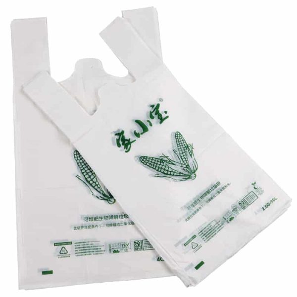 Biodegradable Garbage Bag Corn Starch Kitchen Household Compostable Flat  Mouth Garbage Bag Degradable Trash Bag - AliExpress