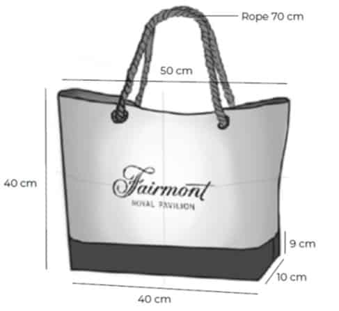 Fairmont Royal Pavilion Beach Bag