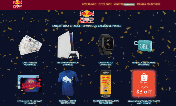 Red Bull Prizes
