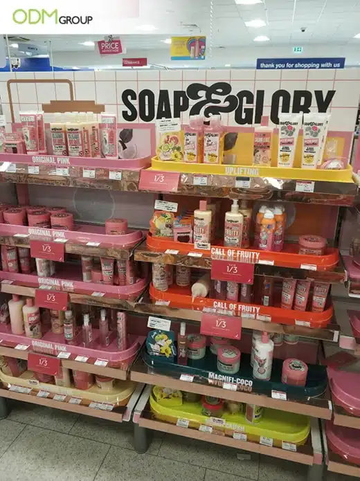 Get Creative With Visual Display Merchandising Soap Glory Case Study