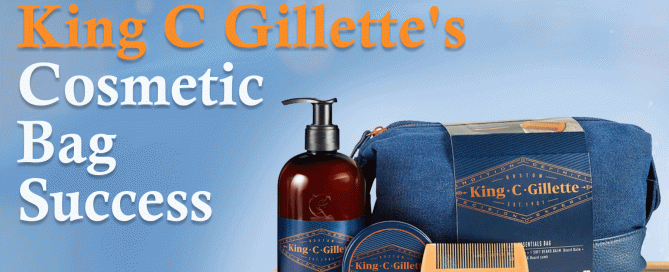 GWP benefits Gillette cosmetic bag