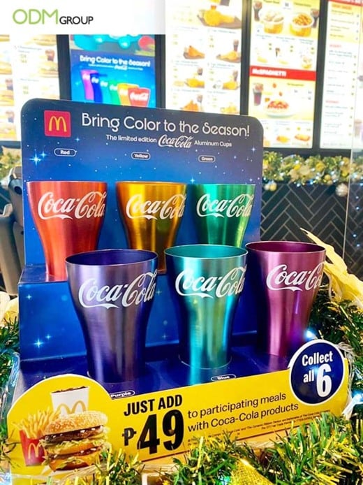 McDonald's Brings Colour to the Season With Custom Reusable Cups!