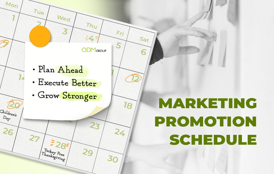 Marketing Promotion Schedule