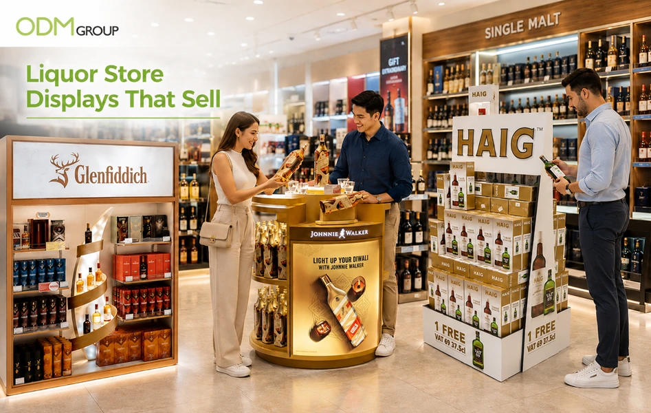 Liquor Store Displays