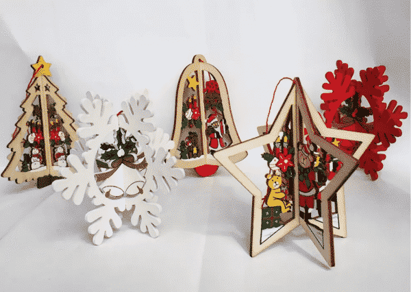 Custom Wooden Ornaments