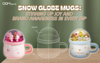 custom snow globe mugs