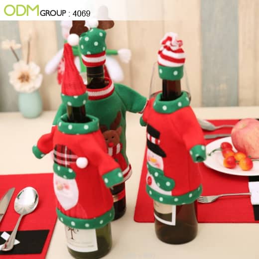 Branded Wine Bottle Sweaters