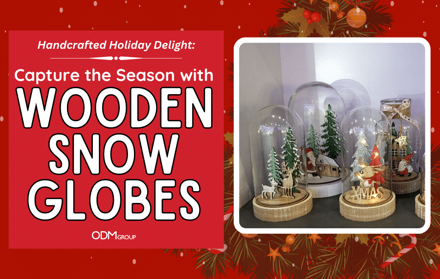 Wooden Snow Globes