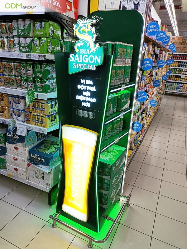 Beer Merchandising Display