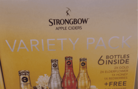 Alcohol Promotion Free Strongbow Glass