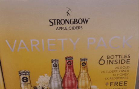 Alcohol Promotion Free Strongbow Glass