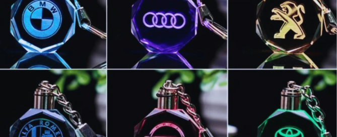 Branded Car Logo Keychains