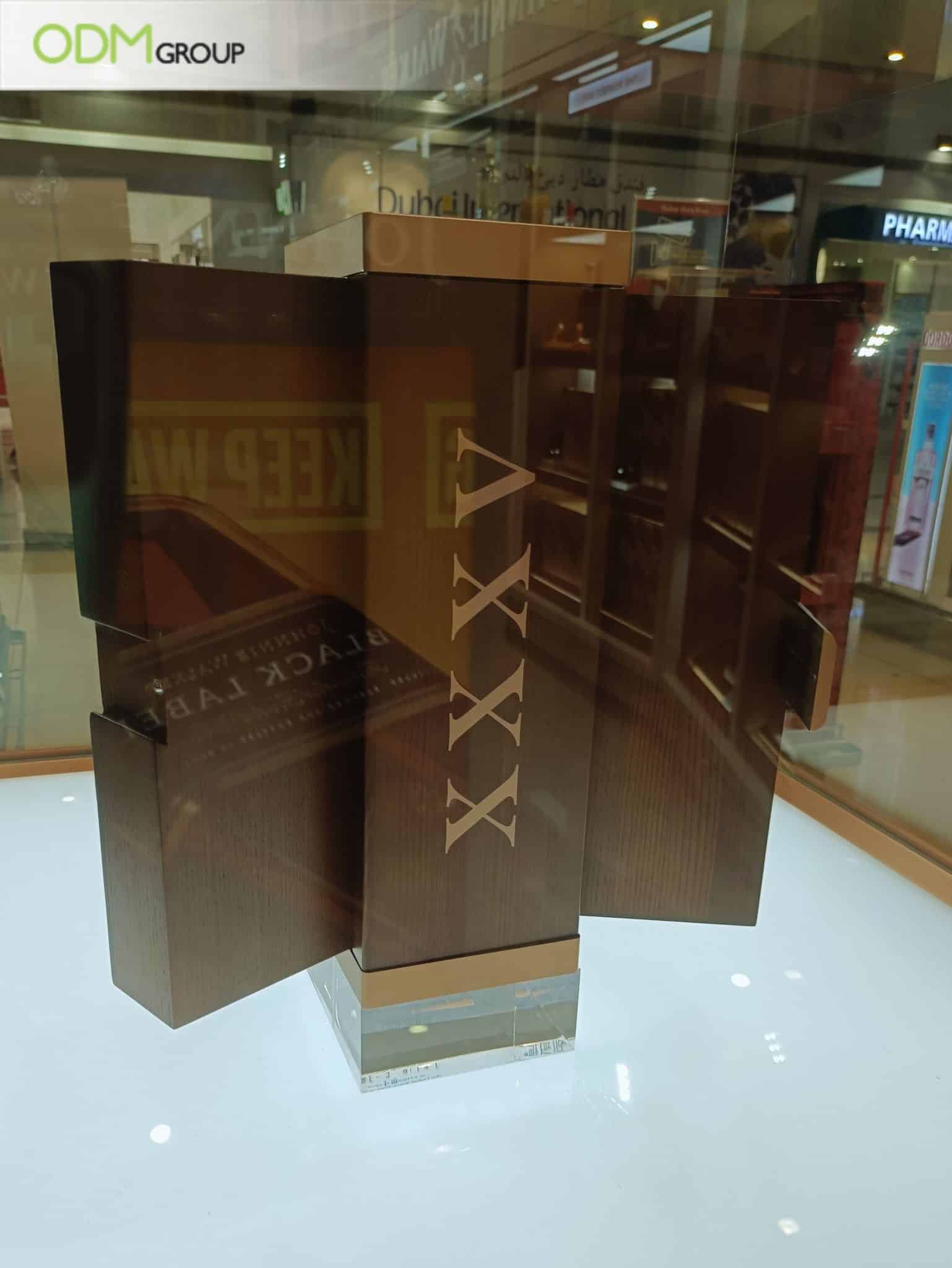 Liquor Bottle Display Case