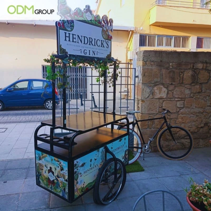 Mobile Display Cart