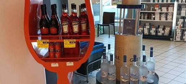 Liquor Display Racks