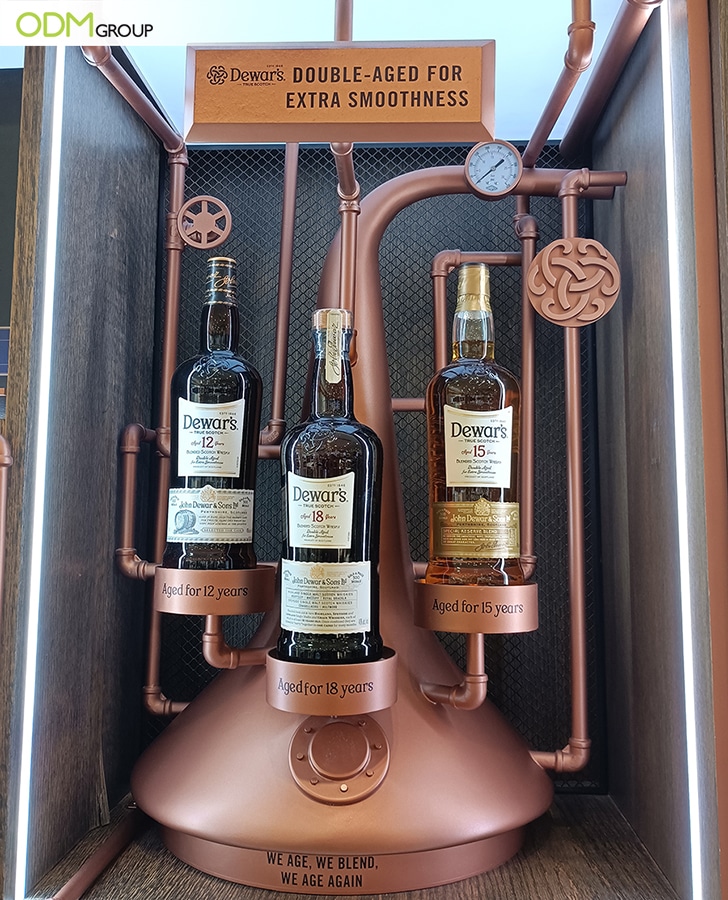 Alcohol Bottle Display