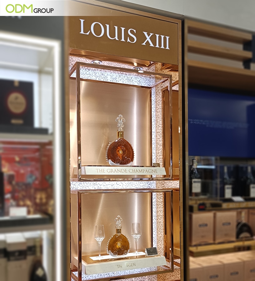 Alcohol Bottle Display