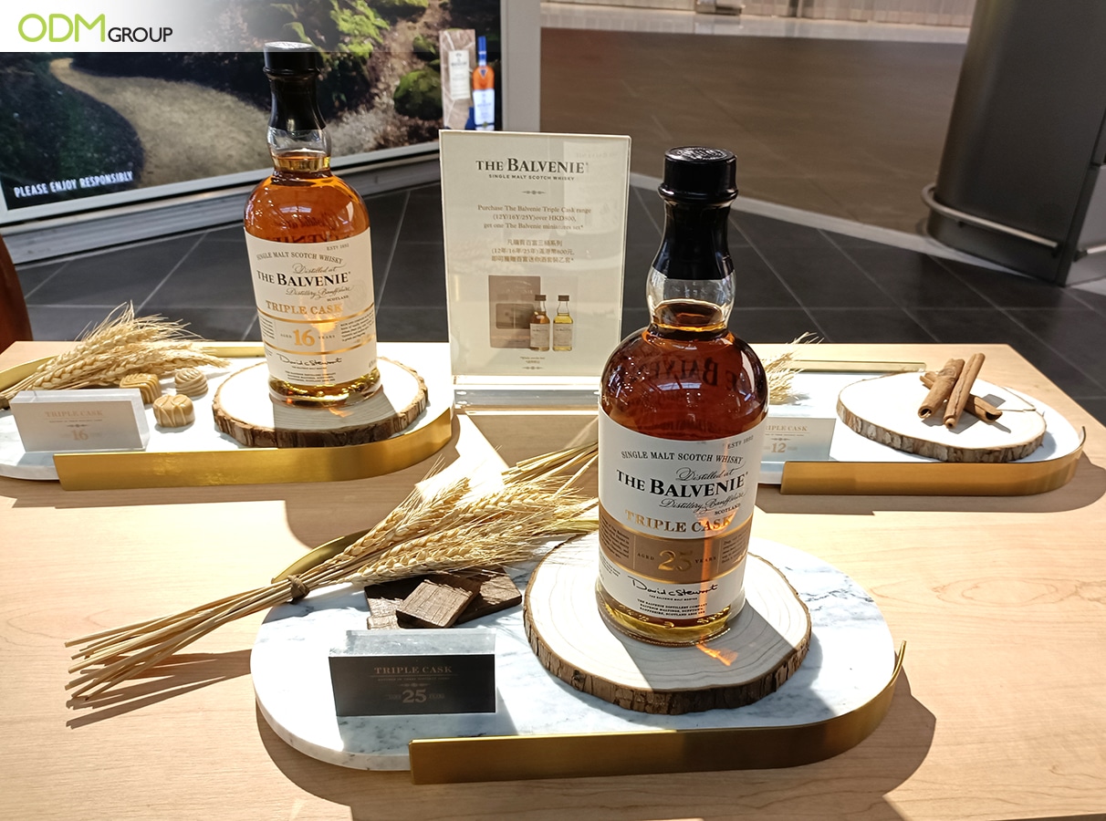 Alcohol Bottle Display