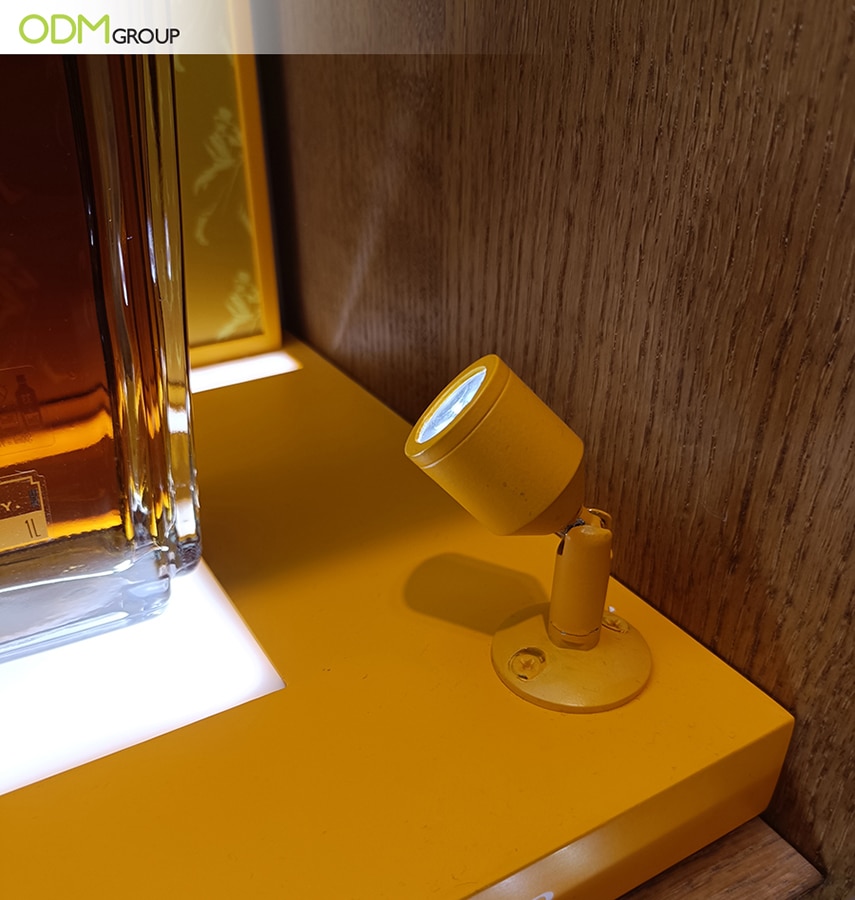 Alcohol Bottle Display