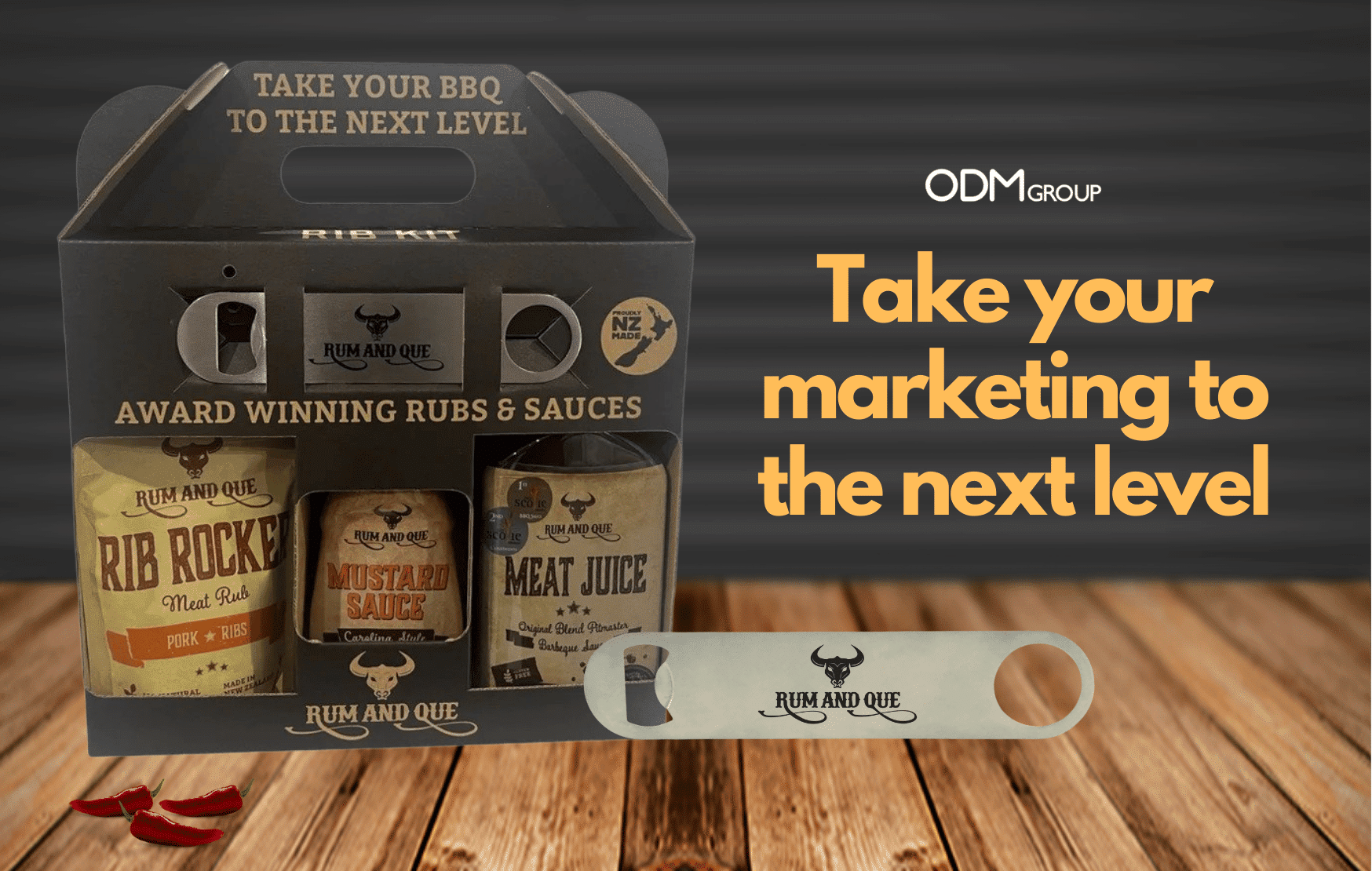 4 Ways these Barbeque Gift Sets Drive Rum and Que Promotion