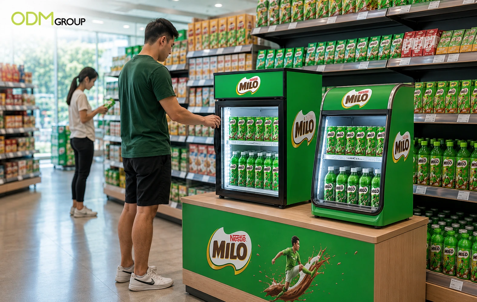 Custom Mini Fridges 2 Custom Mini Fridge for Retail