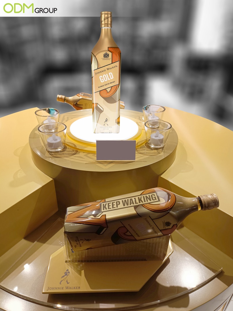 Light Up Liquor Display