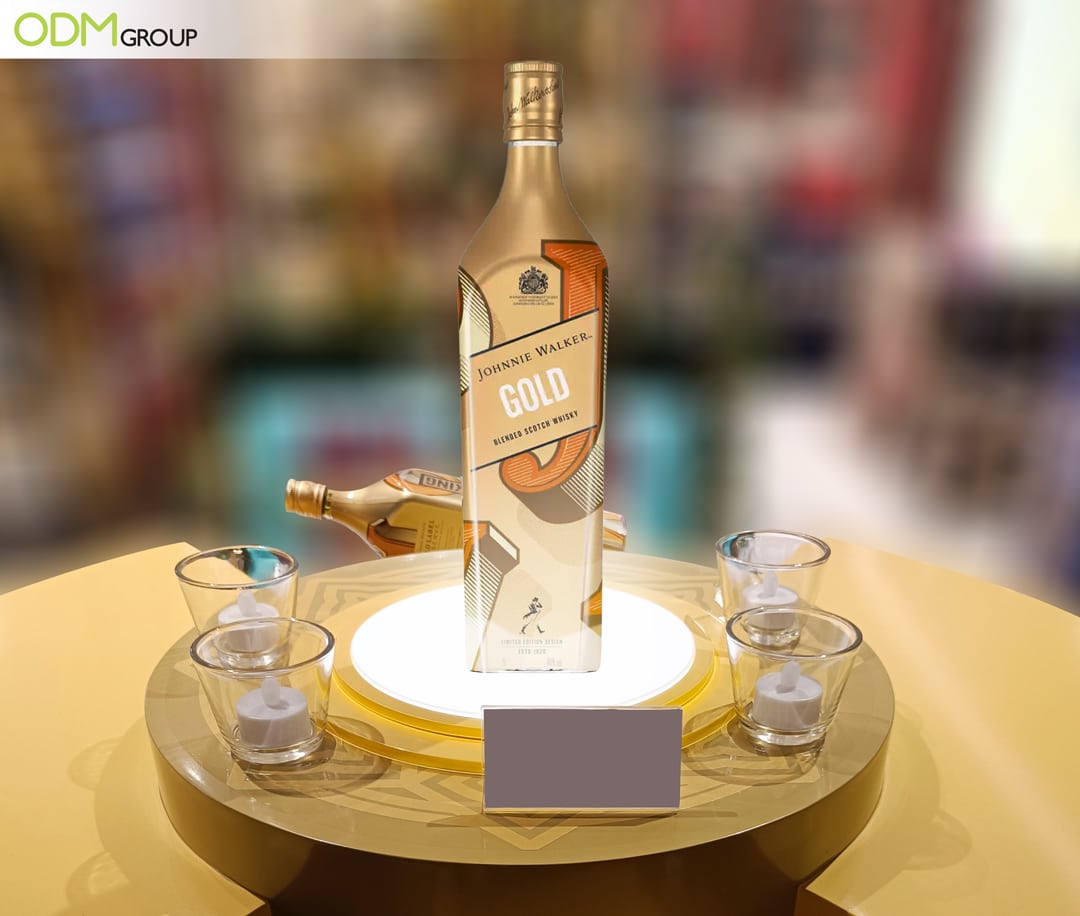 Light Up Liquor Display