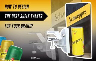 Schweppes Shelf Talkers for Retail
