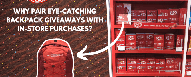 KitKat Promo Backpack Giveaway