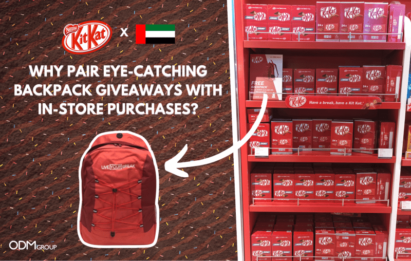 KitKat Promo Backpack Giveaway
