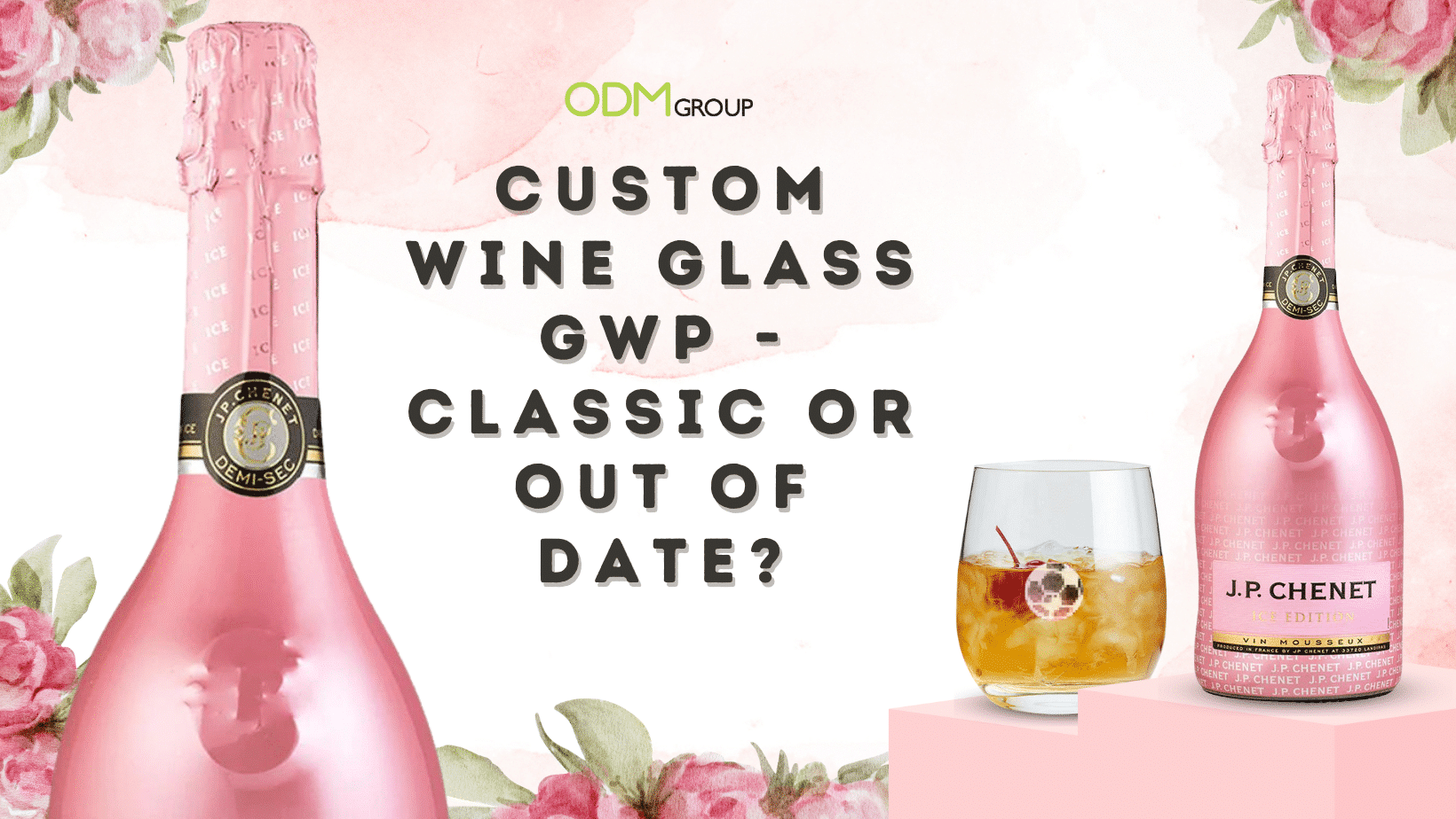 Custom Logo Wine Glass