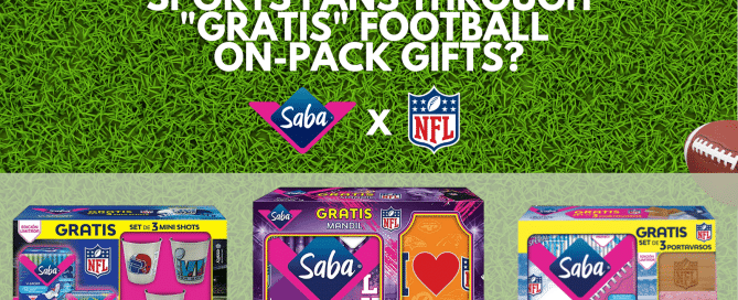 Saba x NFL On-Pack Sports Giveaways
