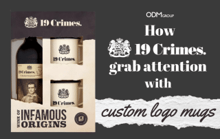 19 Crimes Custom Logo Mugs