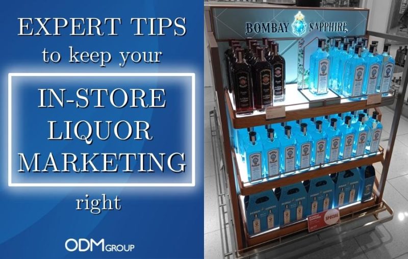 Bombay Sapphire In-Store Liquor Marketing