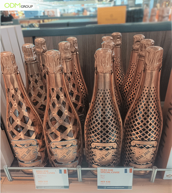 Champagne Bottle Design