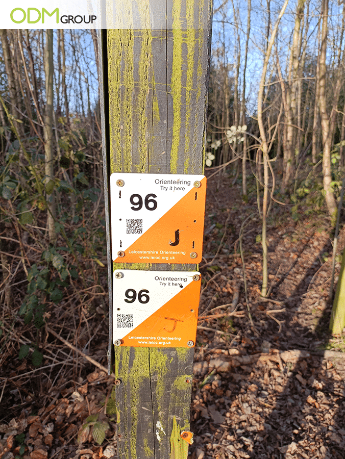Forest Signage for Advertising