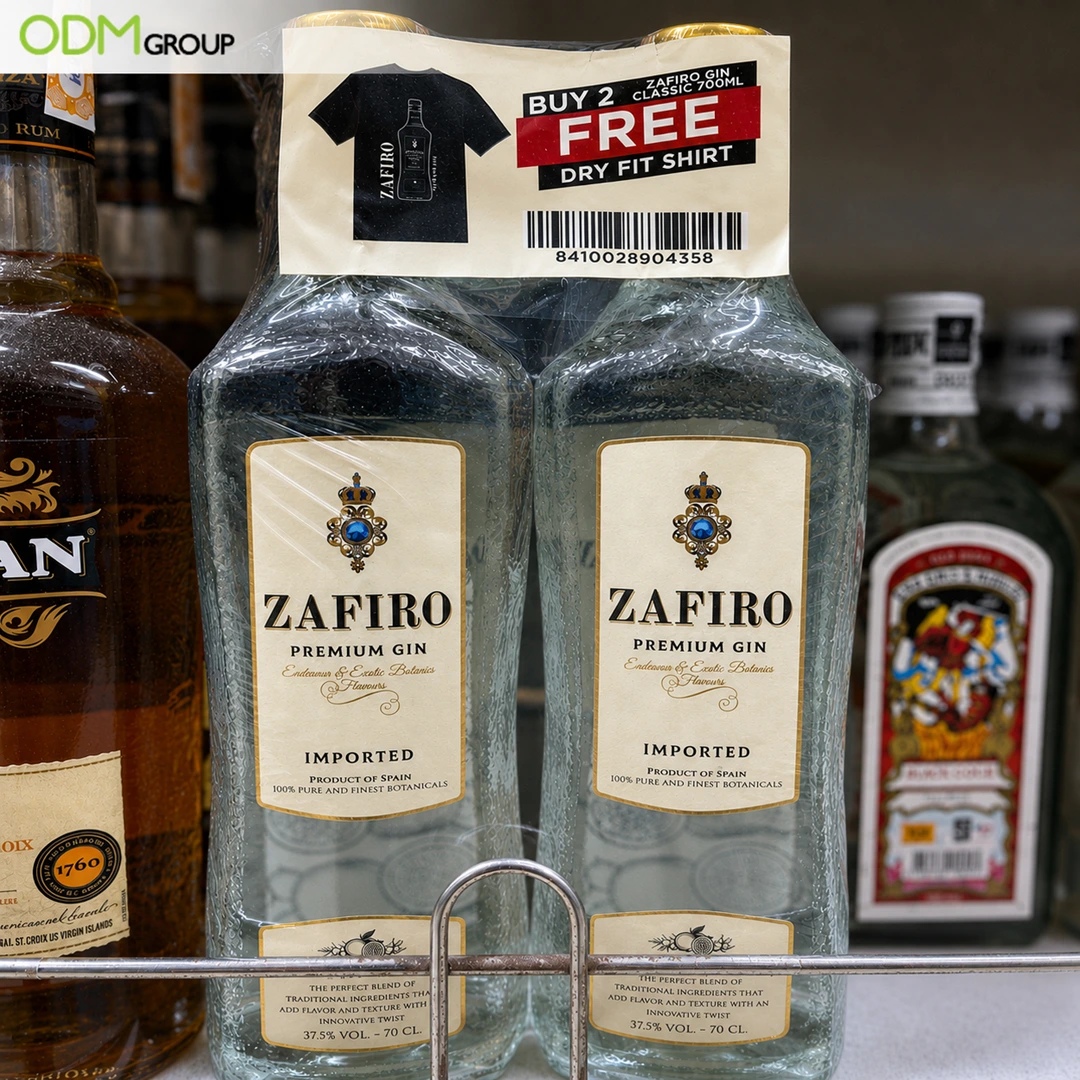 Liquor Promotion Campaign Ideas- On-Pack Gift 1 Liquor Promotion Campaign Ideas- On-Pack Gift