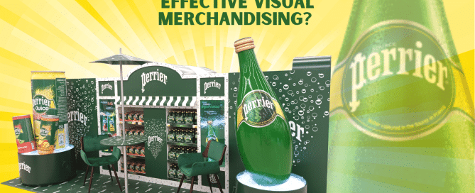 Perrier Visual Merchandising Techniques