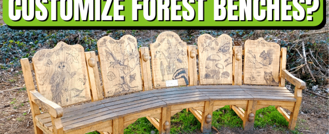 The Outwoods Custom Forest Benches