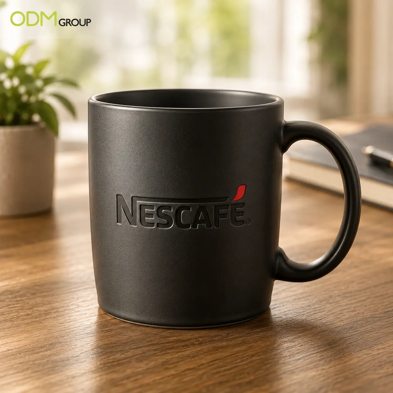 Branding on mugs – Embossing Embossing