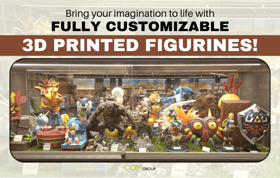 Custom 3D Printed Figurines