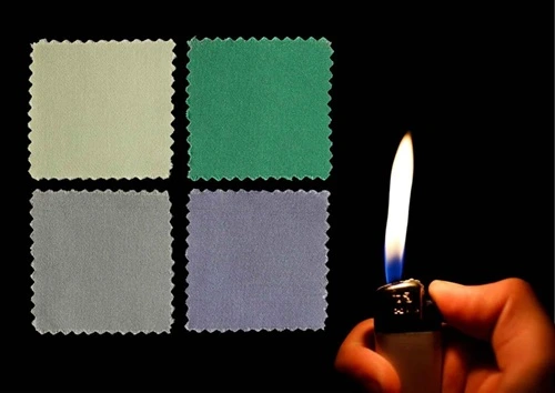 How to identify fabrics- burn test How to identify fabrics