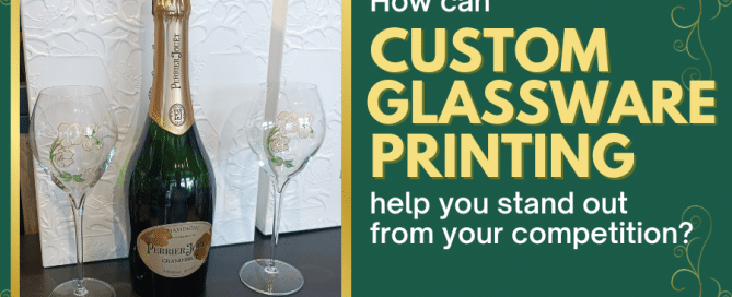Perrier-Jouët Custom Glassware Printing